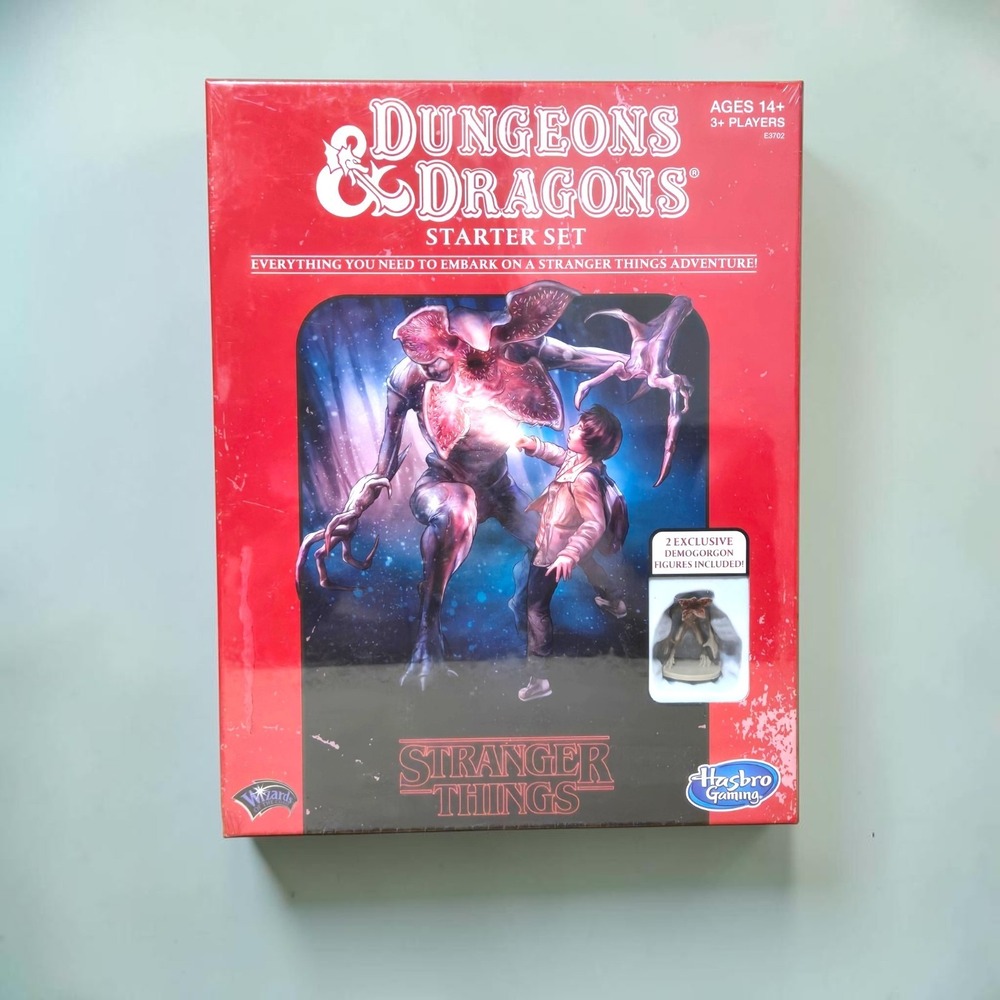 Hasbro Stranger Things Dungeons & Dragons Role Play Game Starter Set NEW Sealed